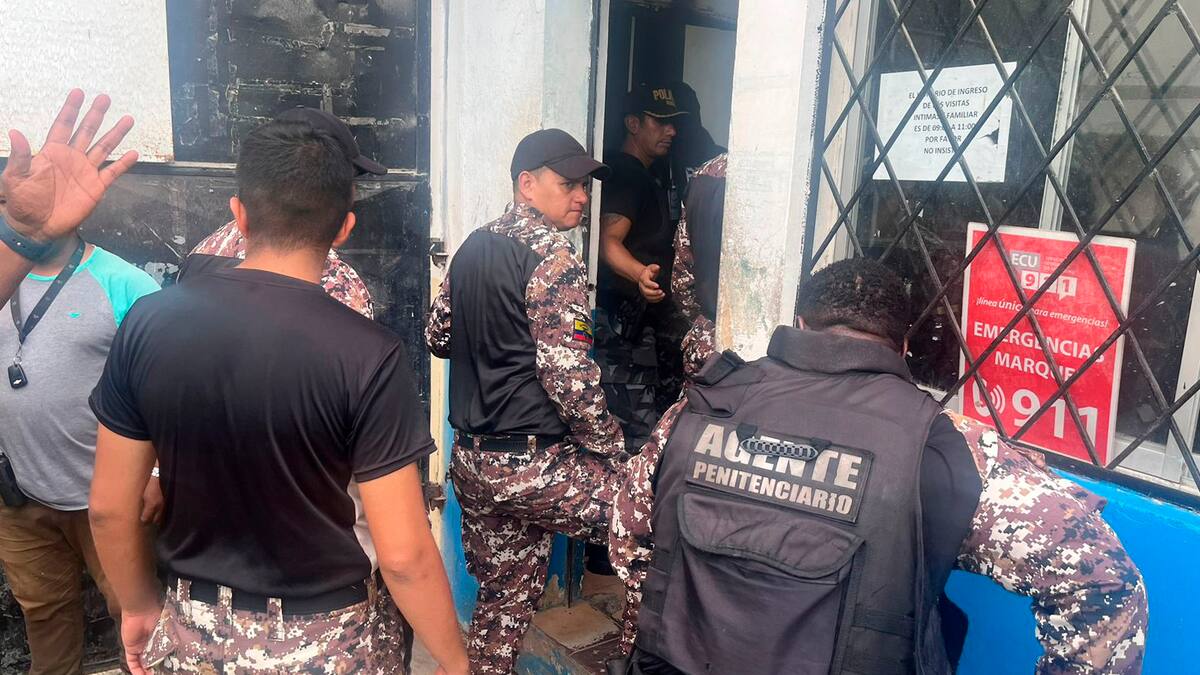 Fueron liberados todos los rehenes retenidos en cárceles en Ecuador