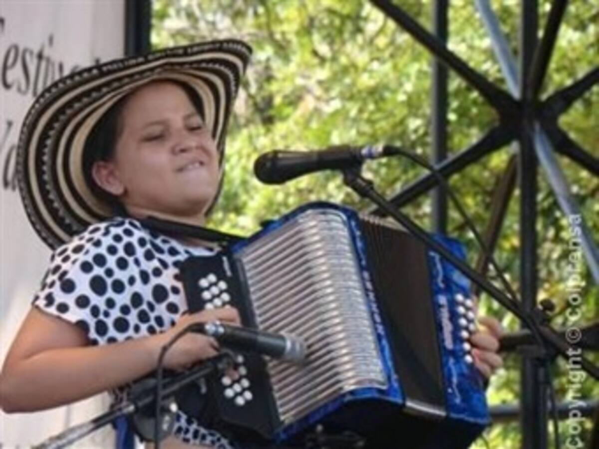 Los niños también tienen participación en el Festival Vallenato