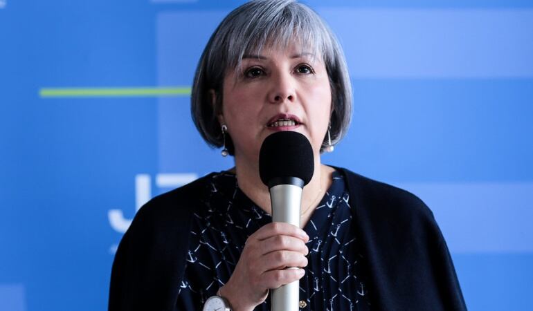 Patricia Linares, presidenta de la JEP