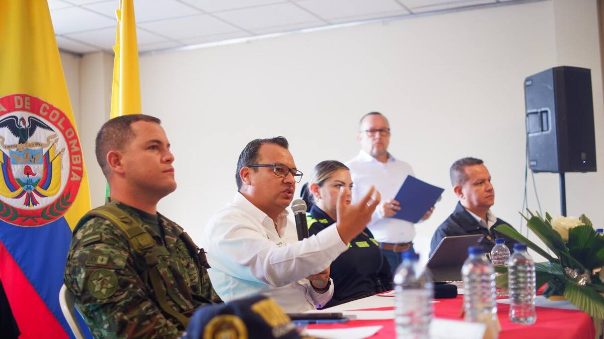 Autoridades realizan un plan choque para mejorar la seguridad en el municipio de Anserma