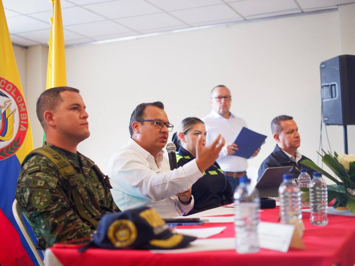 Autoridades realizan un plan choque para mejorar la seguridad en el municipio de Anserma