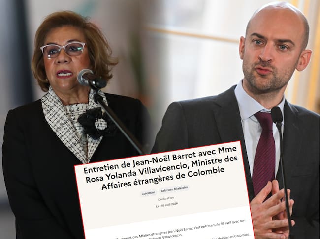 Los principales temas de conversación entre los representantes de exteriores de Colombia y Fancia fueron narcotráfico y el acuerdo de paz.
(Foto: Caracol Radio / Getty / Cortesía)