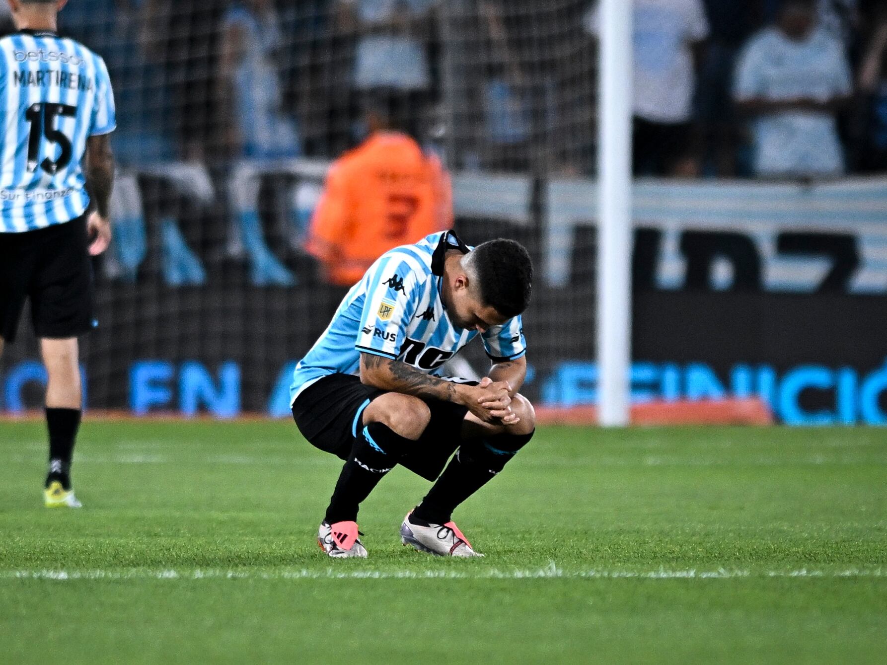 Juan Fernando Quintero en el Racing club. (Photo by Rodrigo Valle/Getty Images)