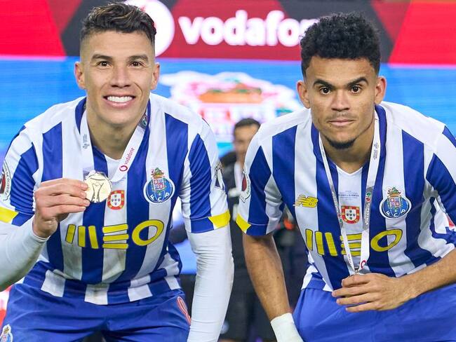 Matheus Uribe y Luis Díaz campeones con Porto en 2020 - 2021