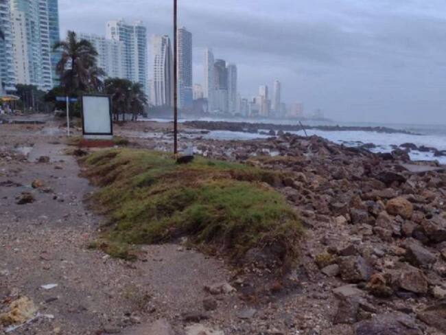 El alcalde de Cartagena teme que se presenten afectaciones en la malla vial de la ciudad por el transporte del material pesado