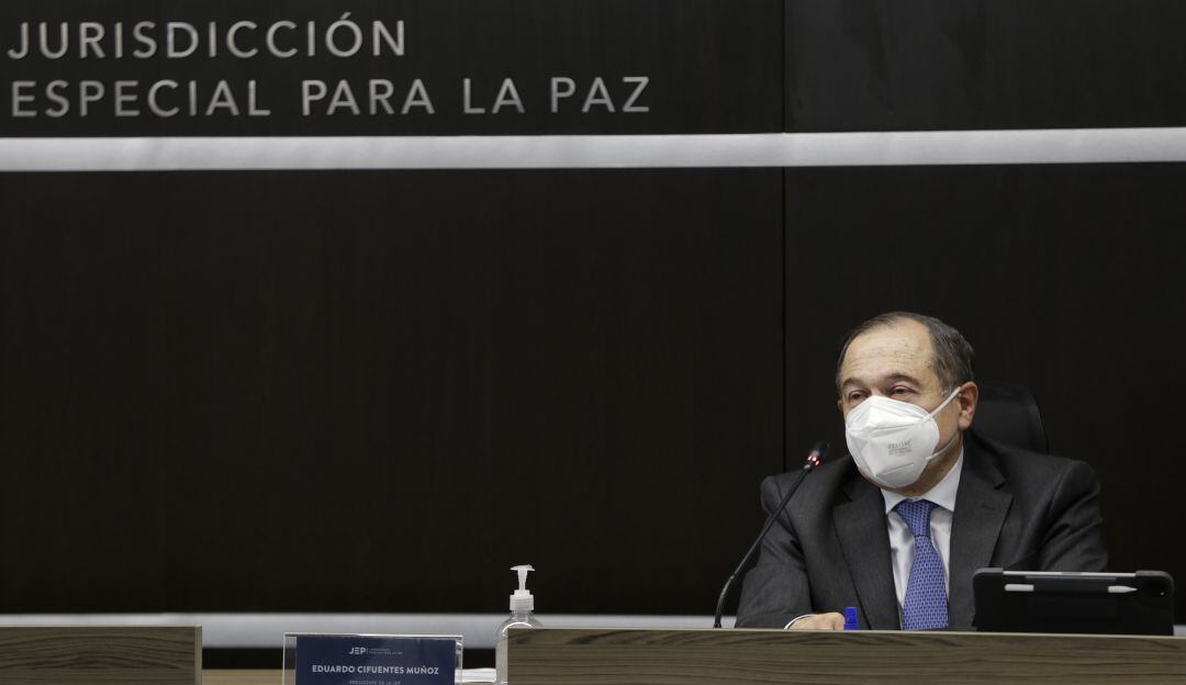 Magistrado Eduardo Cifuentes, presidente de la Jurisdicción Especial para la Paz