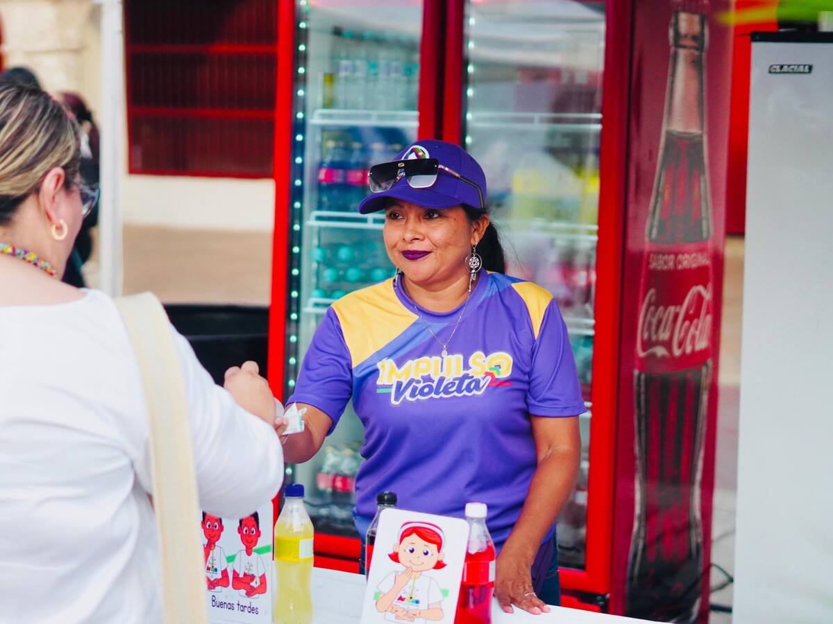 Stand de Impulso Violeta vendió más de $22 millones en el Festival del Dulce Cartagenero
