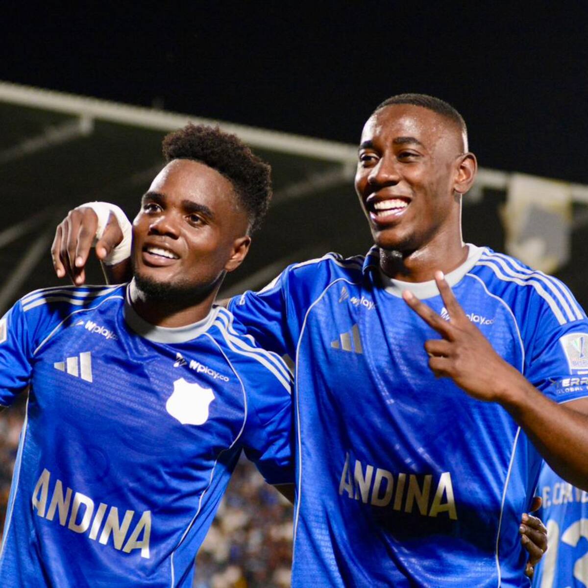 Andrey Estupiñán tras primer gol con Millonarios: “Estamos a disposición de lo que decida el profe”