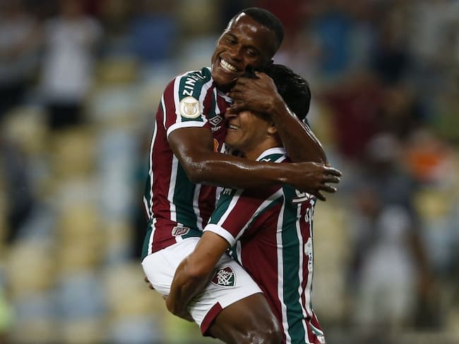 Jhon Arias y Germán Cano han construido una gran amistad en Fluminense.