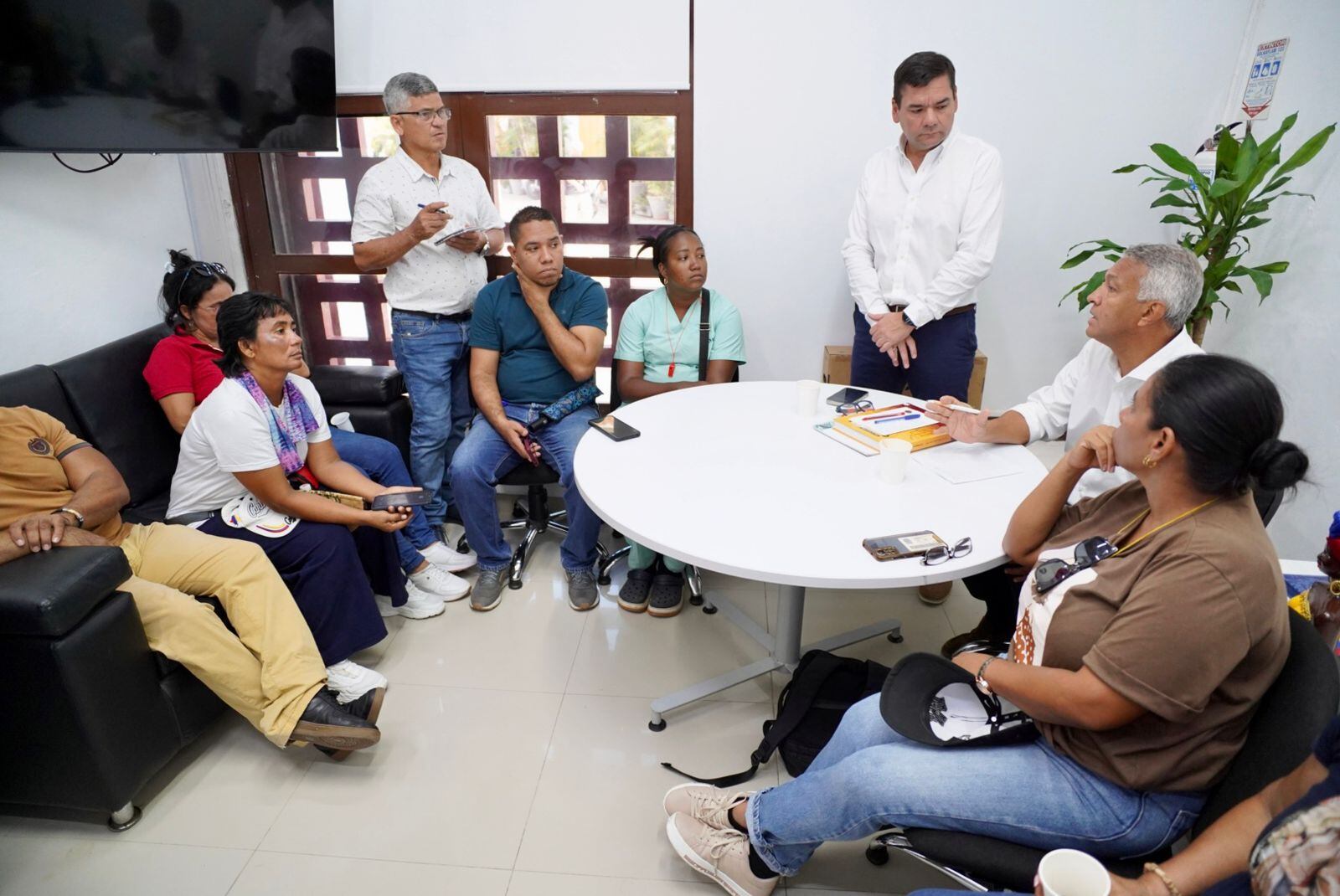 Acuerdos y compromisos garantizan la normalidad académica en la Institución Educativa Antonia Santos
