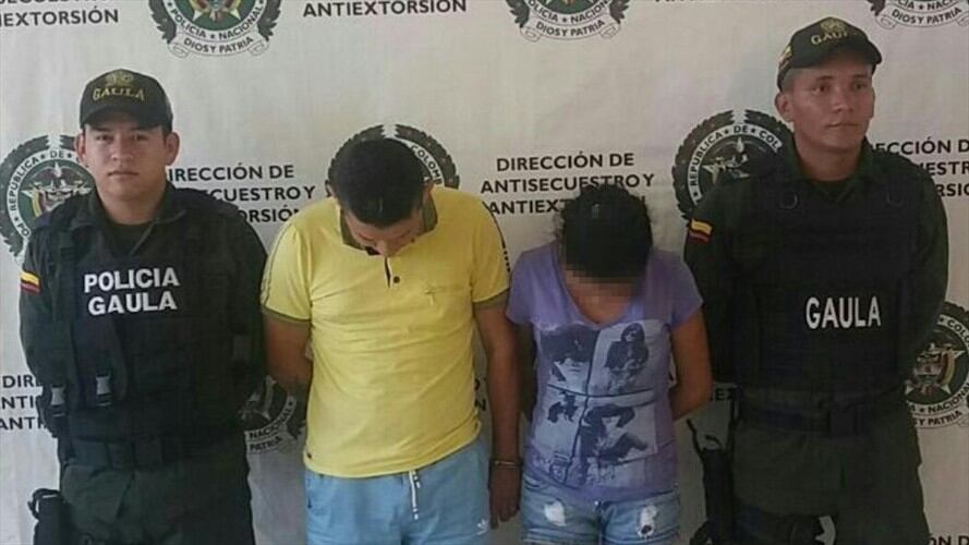Capturan a dos miembros del Clan del Golfo que armaban estructura de esta banda en el Meta. Foto: Cortesía Policía Nacional