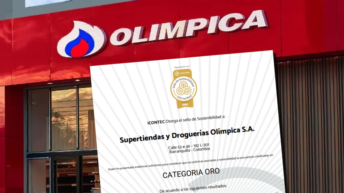 Supertiendas Olímpica obtuvo Sello de Sostenibilidad de Icontec categoría Oro: “demuestra compromiso”