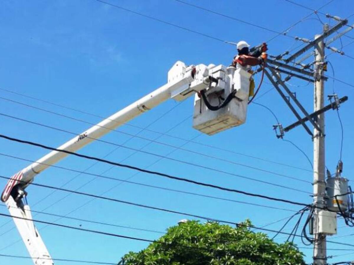 Suspenden energía en 25 barrios de Cartagena miércoles y sábado