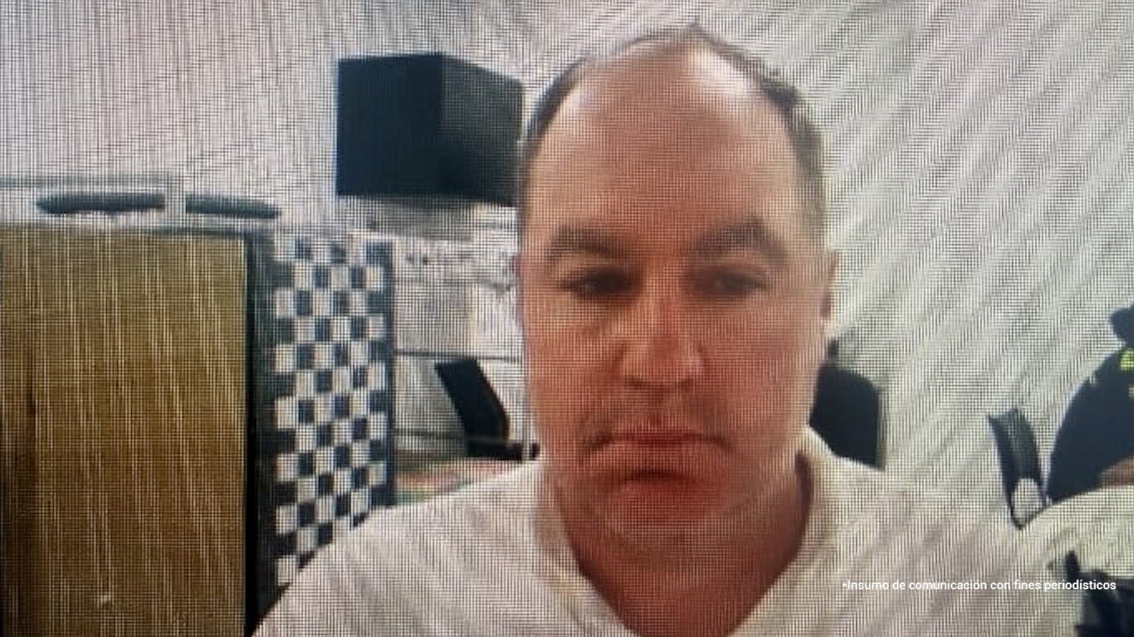 Estadounidense capturado por ofrecerle dinero a una adolescente a cambio de sexo en Medellín. Foto: Fiscalía.