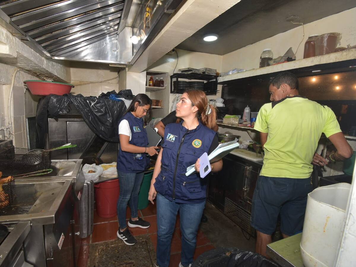 EPA Cartagena suspende actividades en seis locales comerciales en la Transversal 54