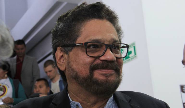 Iván Márquez, Vocero de las Farc. 