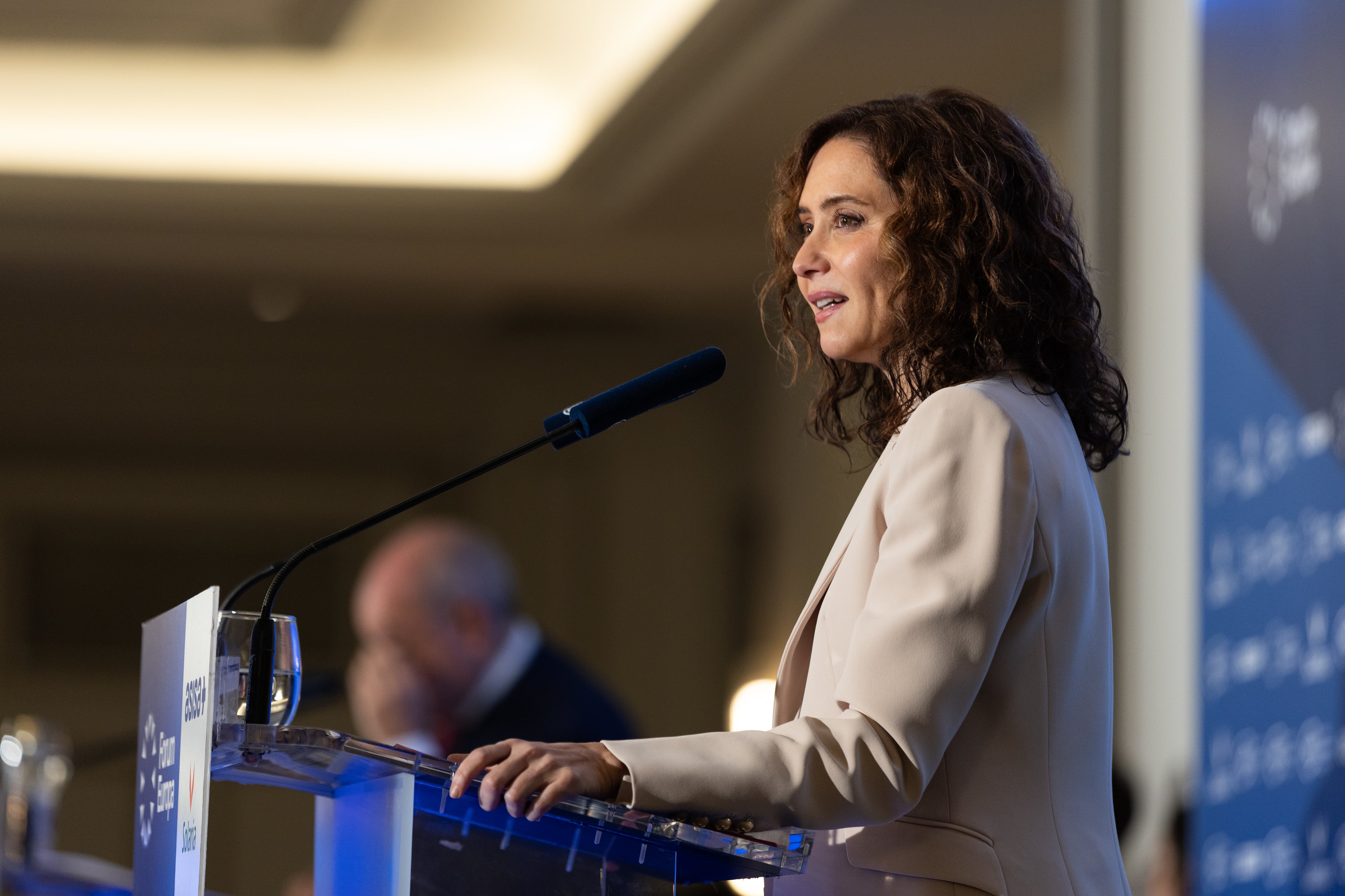 SPAIN - OCTOBER 05: The President of the Community of Madrid, Isabel Diaz Ayuso. Imagen tomada de Getty Imagenes (Crédito: Europa Press News / Colaborador)
