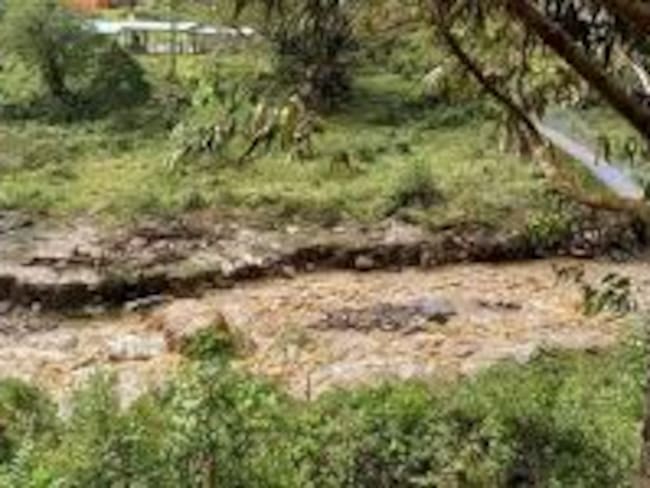 Fuertes lluvias en el Huila, dejan perdidas materiales. Foto Cortesía