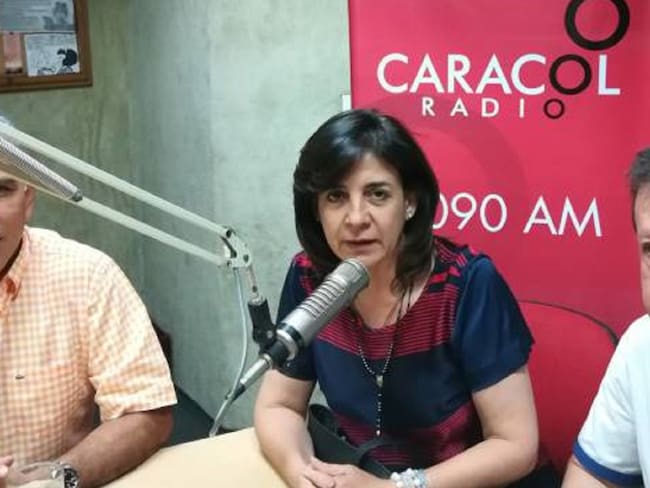 Milla Patricia Romero senadora por el partido Centro Democrático 