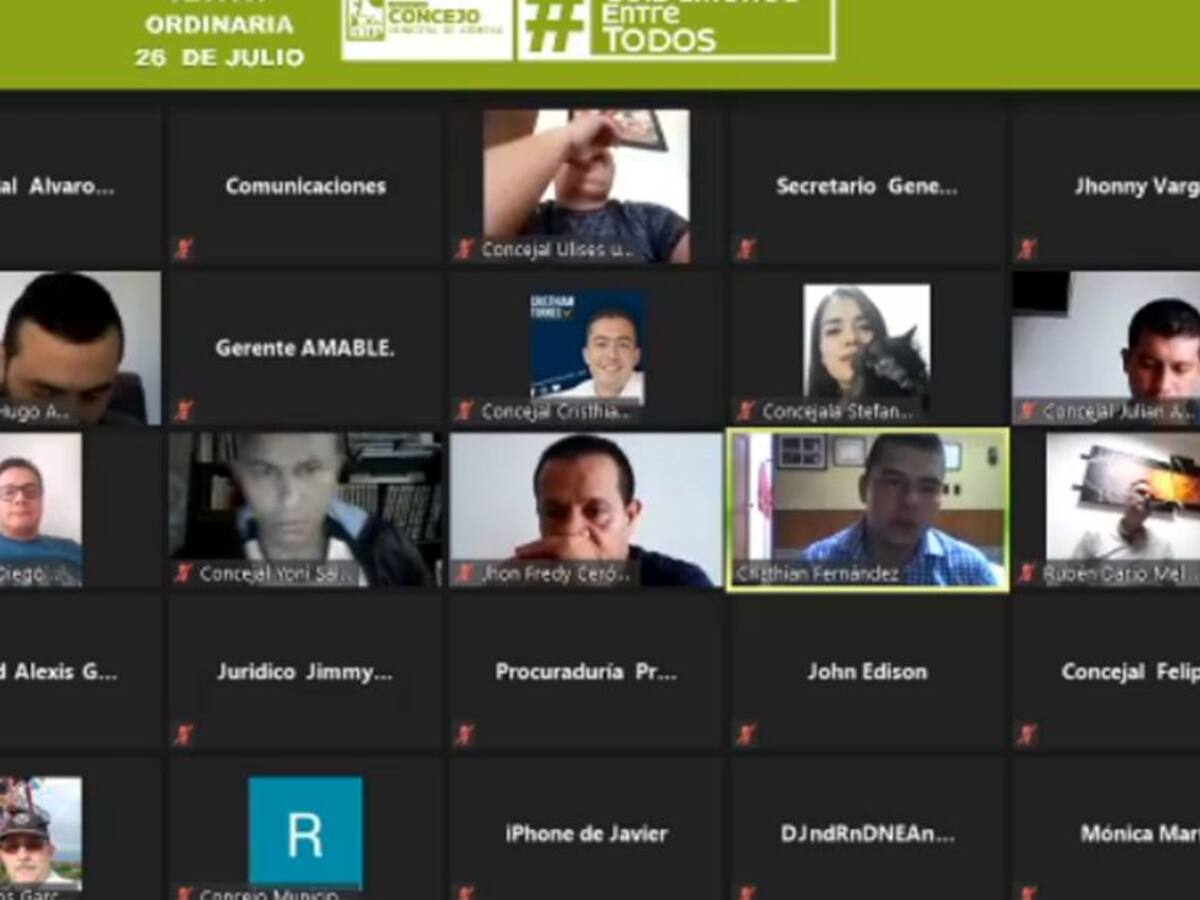 Concejo de Armenia aprobó ampliación de la vida jurídica de Amable