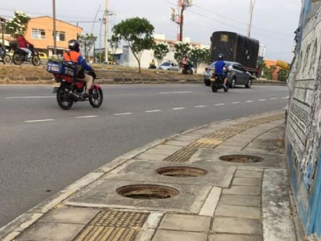 200 tapas de alcantarillas han sido robadas en Bucaramanga