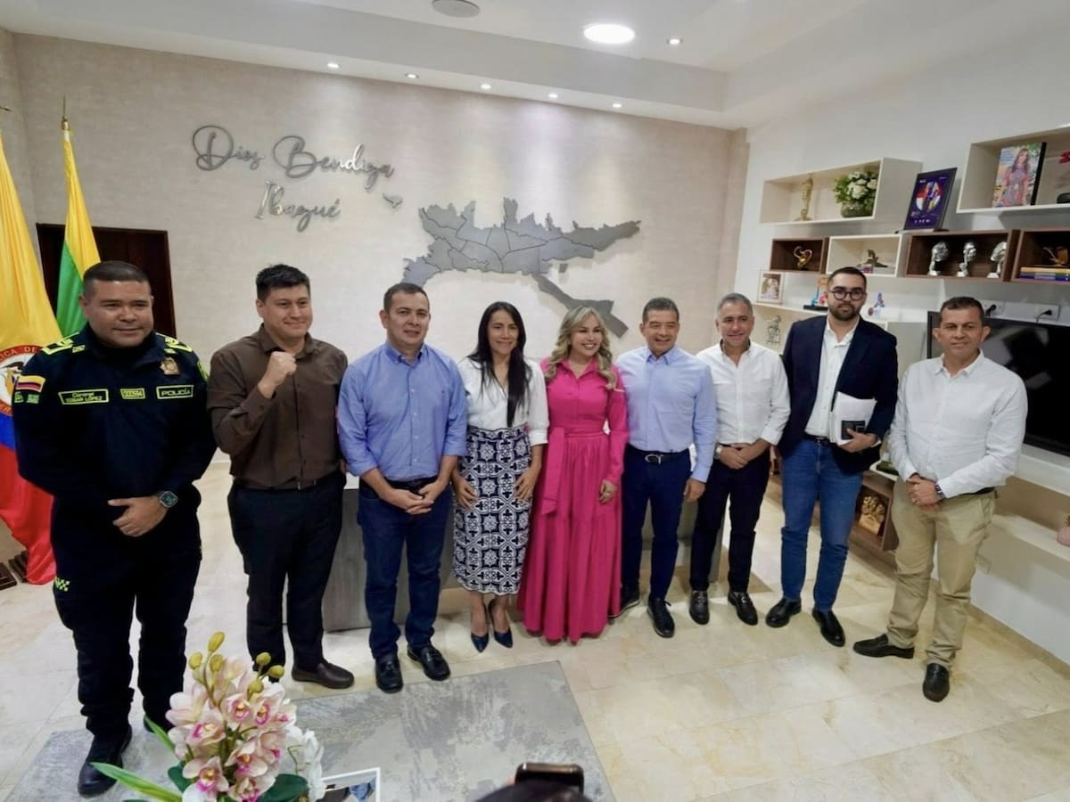 Alcaldesa de Ibagué y bancada electa del Tolima acuerdan impulsar proyectos estratégicos