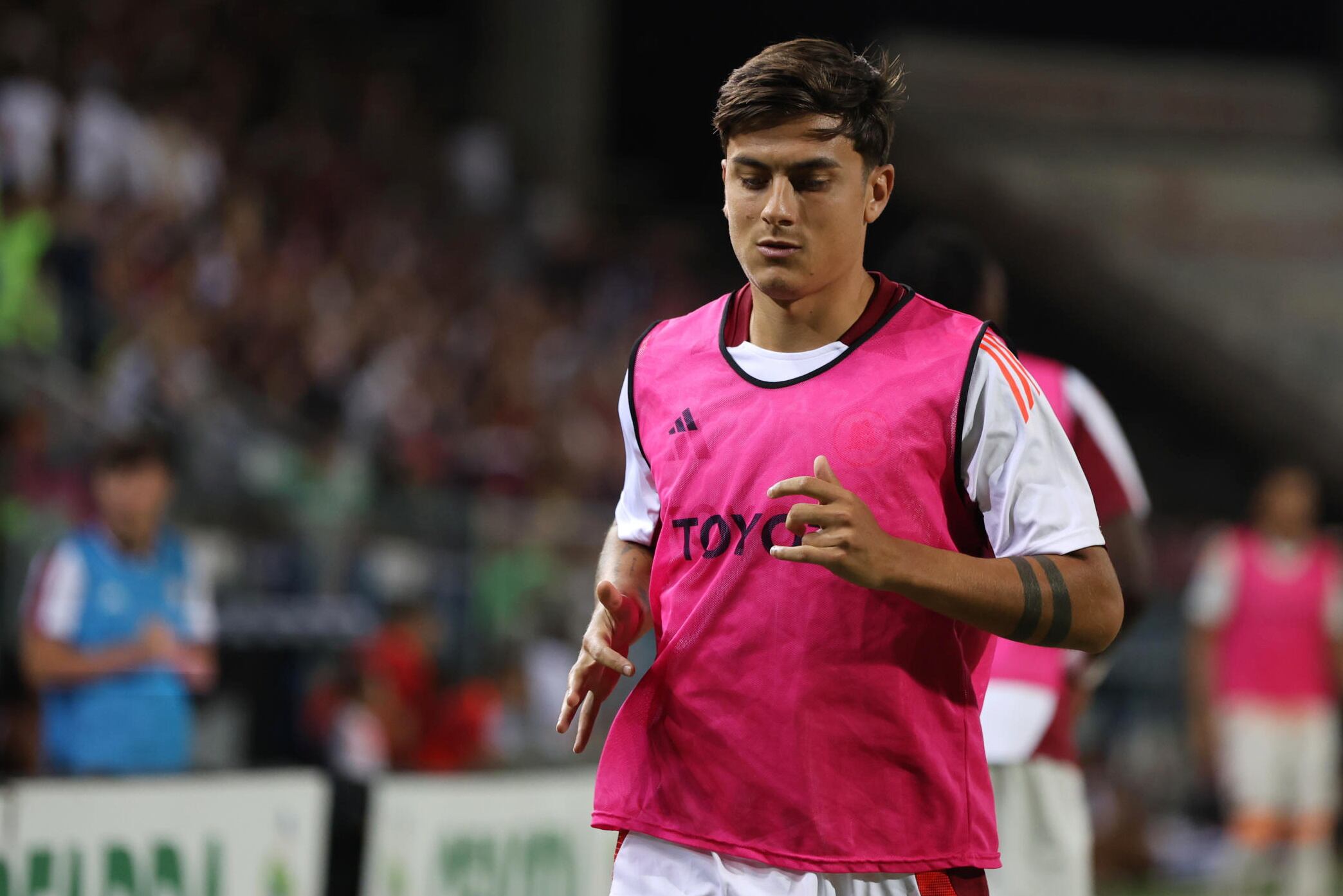 Paulo Dybala en la Roma de Italia. (Italia) EFE/EPA/FABIO MURRU