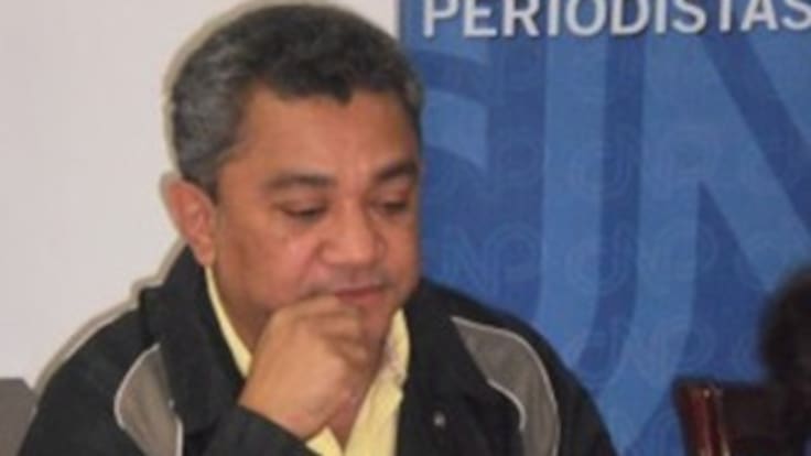Hernán Lugo, secretario general del Colegio de Periodistas de Caracas