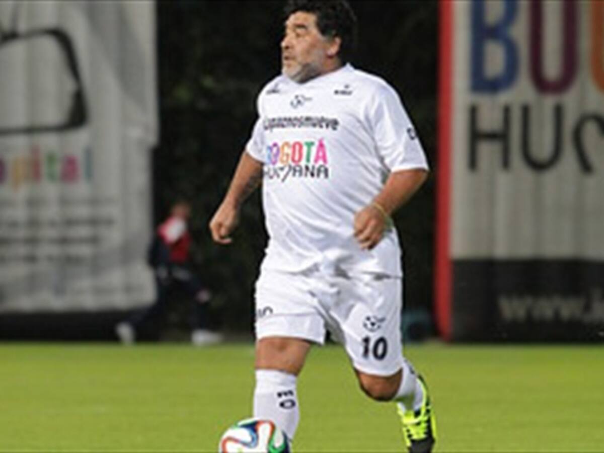 Maradona se sintió muy mal por incidente en Partido por la Paz: Distrito