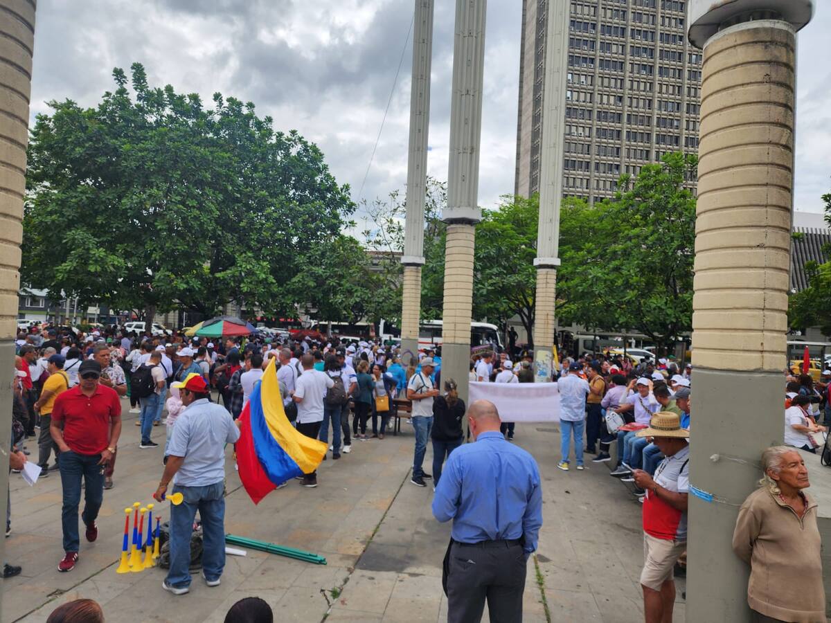 Sin contratiempos avanza concentración que apoya reformas de Petro