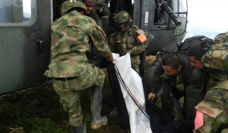 A Cúcuta fue trasladado el cuerpo del presunto cabecilla.