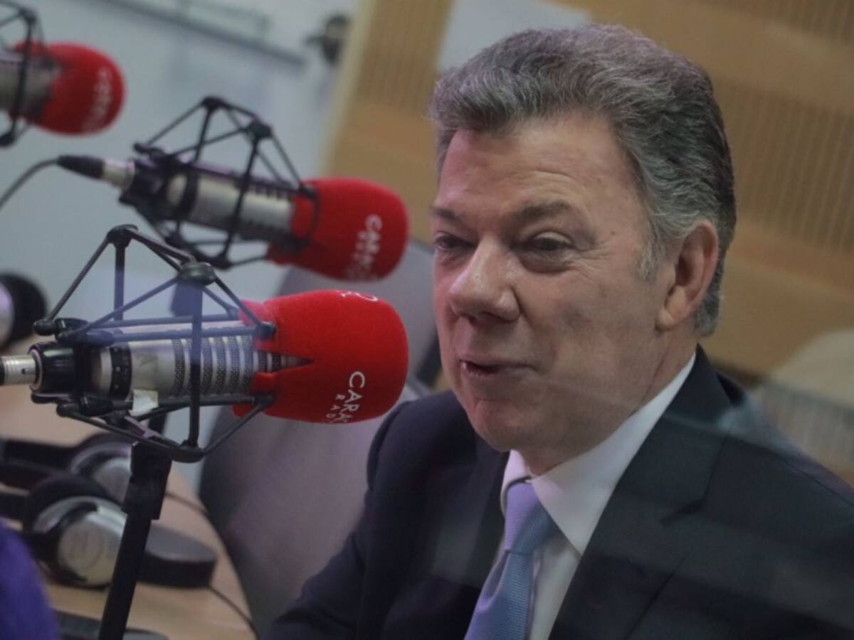 Santos: "Estamos mejor, Colombia avanzó"