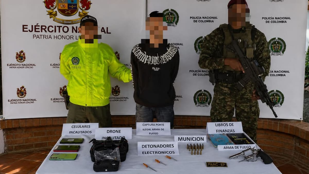 El Ejército capturó en el norte del Cauca a alias ‘Menor’ integrante de las disidencias de las Farc