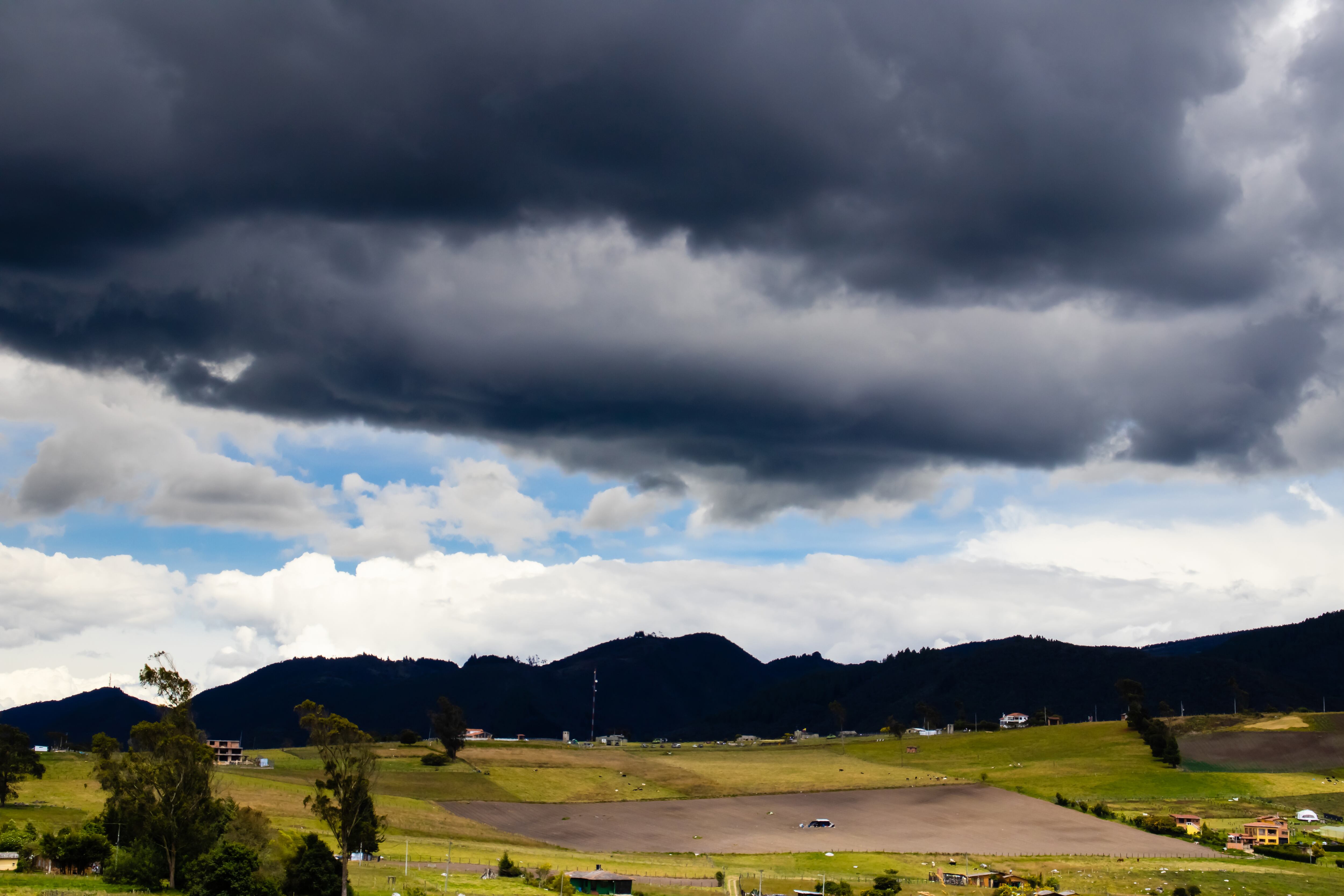 Municipio de La Calera ubicado en la Cordillera Oriental de los Andes Colombianos. Imagen vía Getty Images