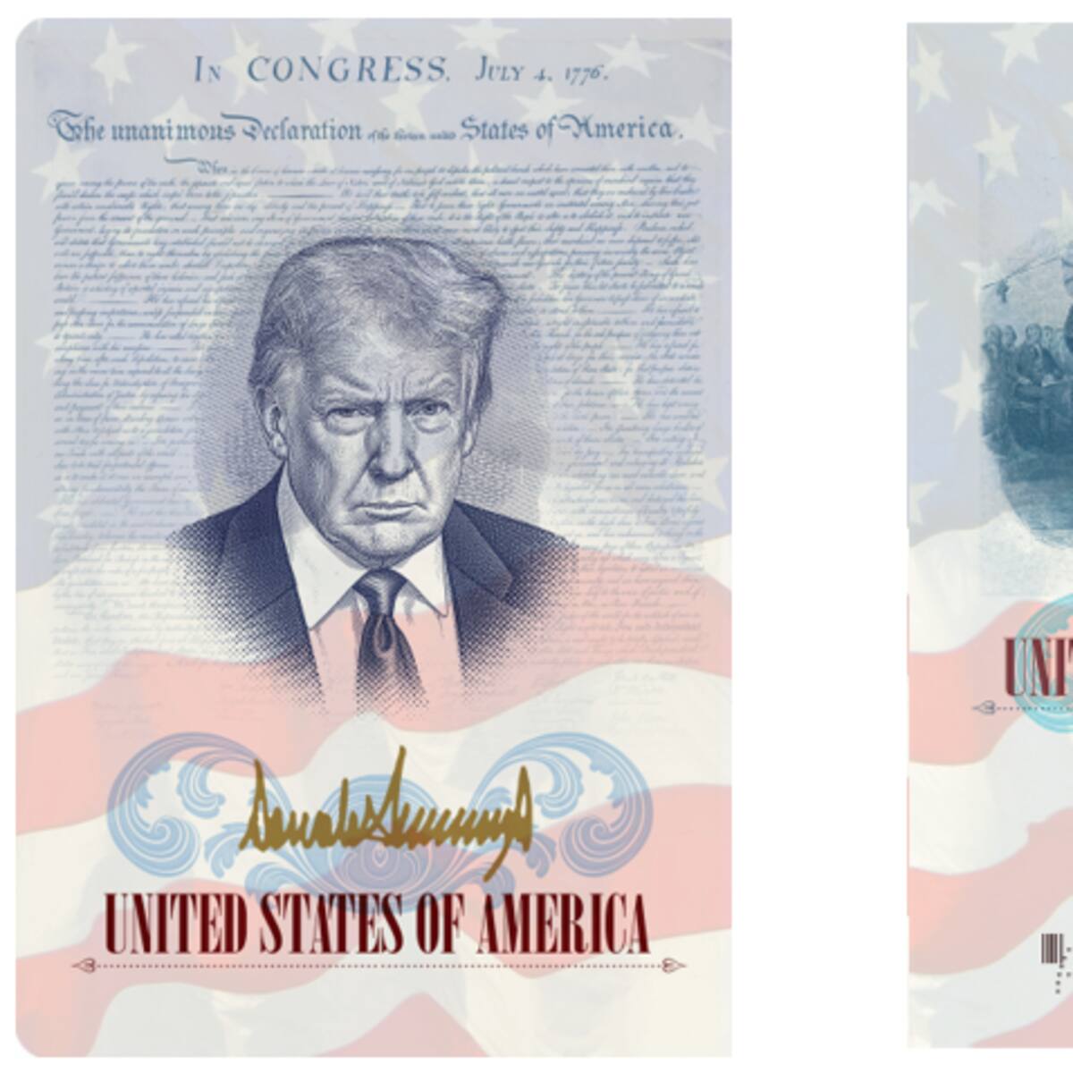 Cara de Donald Trump aparecerá en los pasaportes estadounidenses