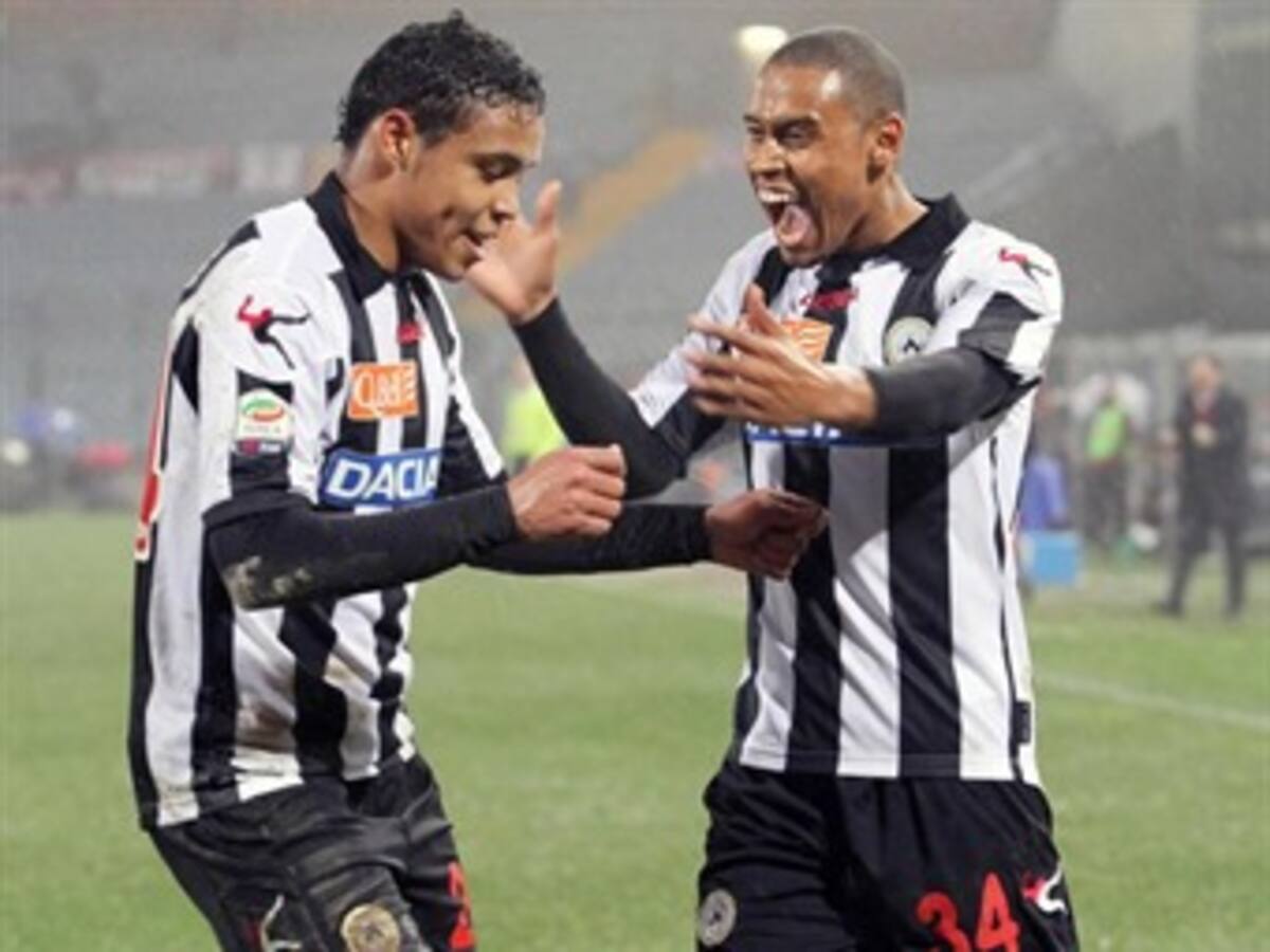 Luis Fernando Muriel salvó a Udinese de la derrota ante Roma