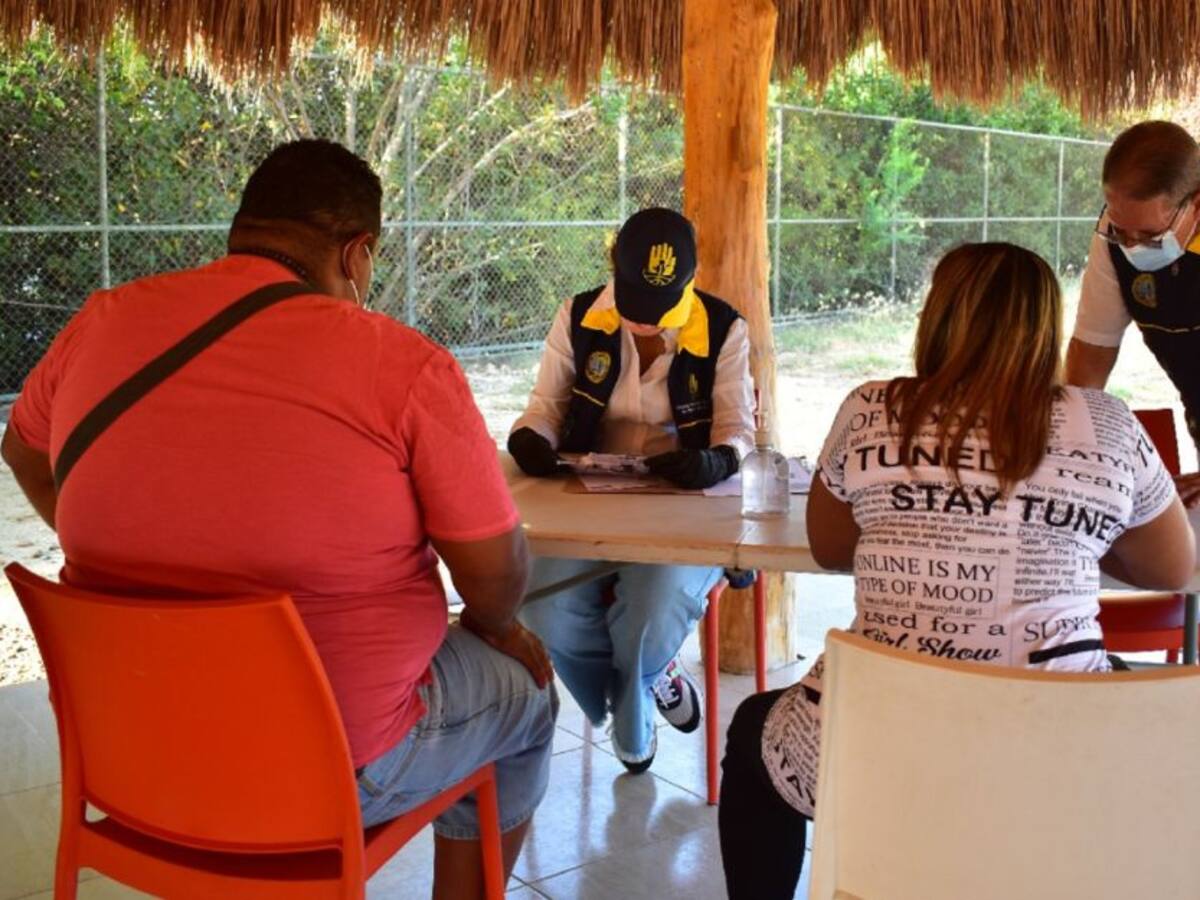Gestión del Riesgo sigue inscripción de damnificados en Cartagena