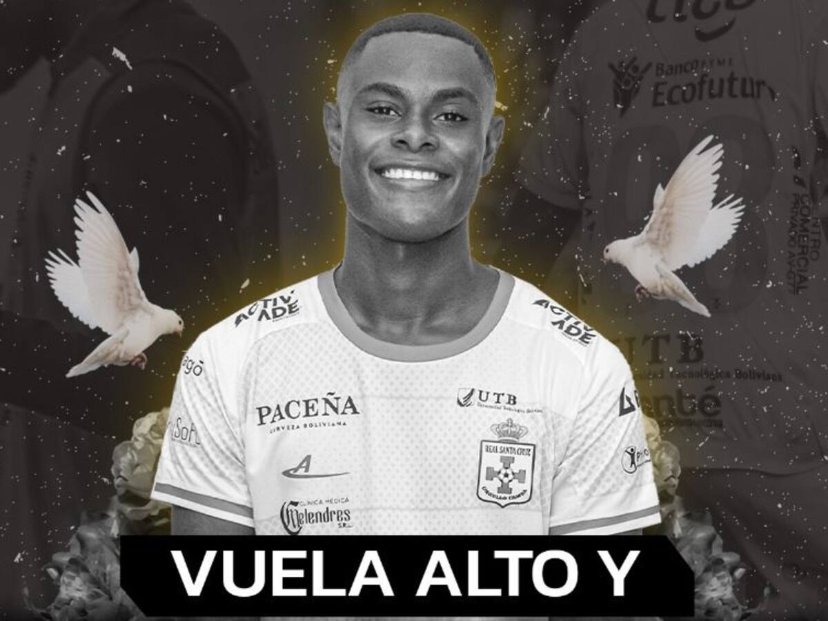 Luto en el fútbol: Murió jugador colombiano en práctica del Real Santa Cruz de Bolivia