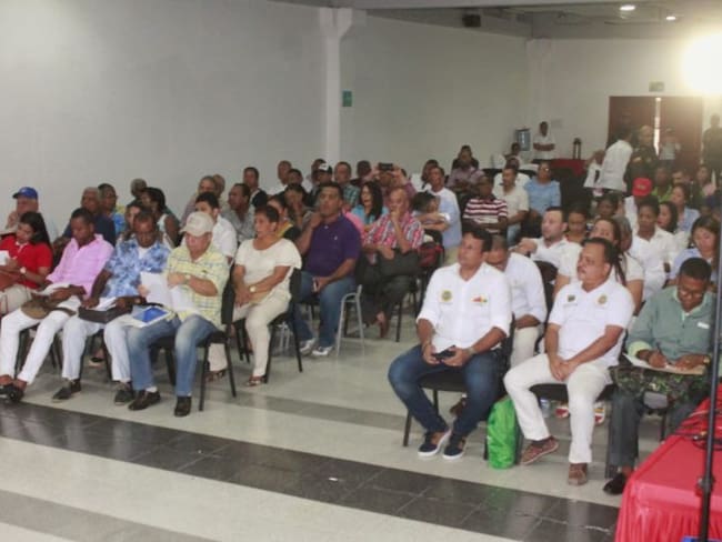 Dirigentes comunales de Cartagena participaron en audiencia ante el Concejo