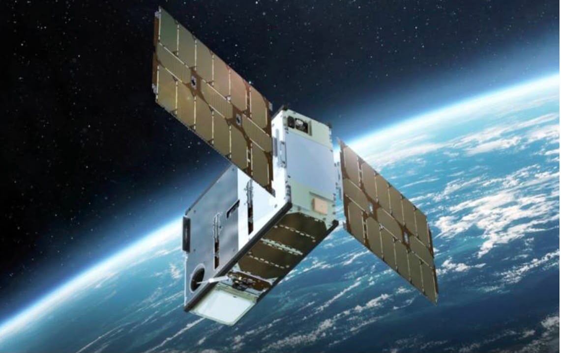 FACSAT-2, el satélite de la FAC que permaneció cerca de dos años y medio en el espacio. Foto: Fuerza Aeroespacial Colombiana