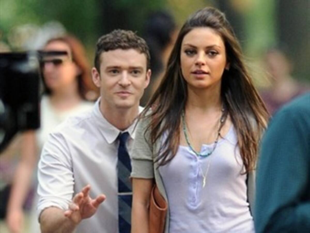 Justin Timberlake y Mila Kunis, más que amigos en 'Friends With Benefits'
