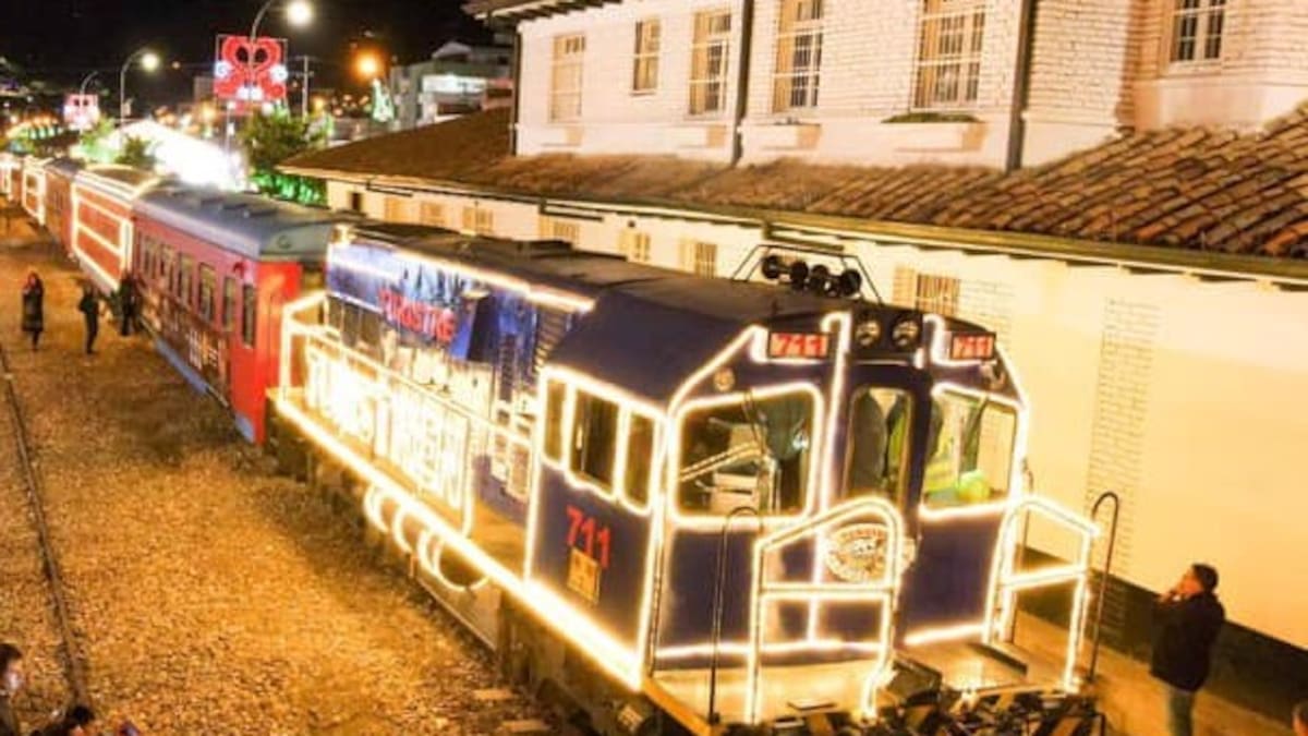 Un 30% más de pasajeros se subieron al Tren Navideño en Boyacá en 2024