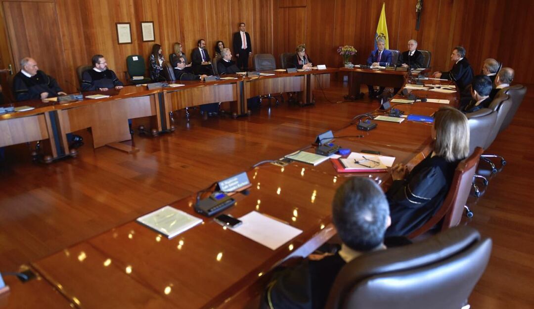 sala plena de la Corte Suprema de Justicia.