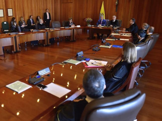 sala plena de la Corte Suprema de Justicia.