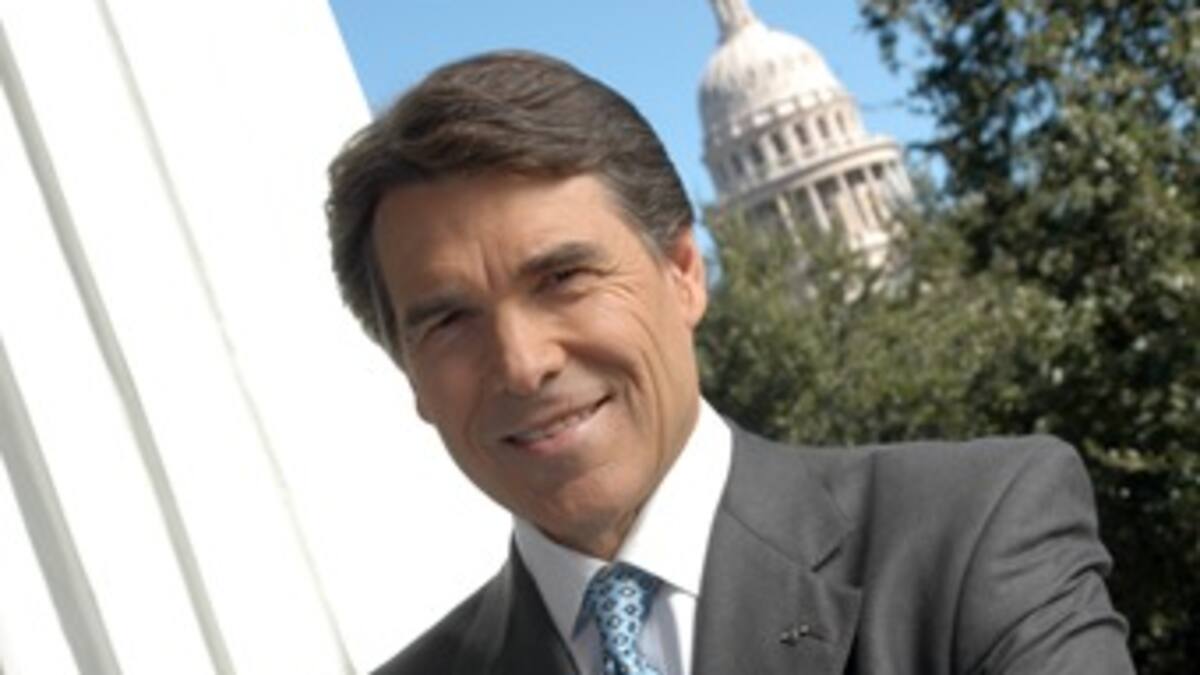 Rick Perry, una campaña a trompicones