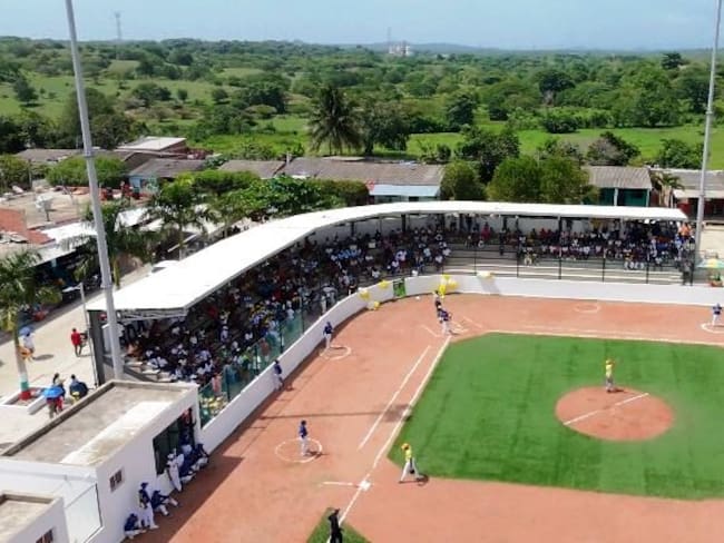Clemencia estrena el mejor estadio de sóftbol del norte de Bolívar