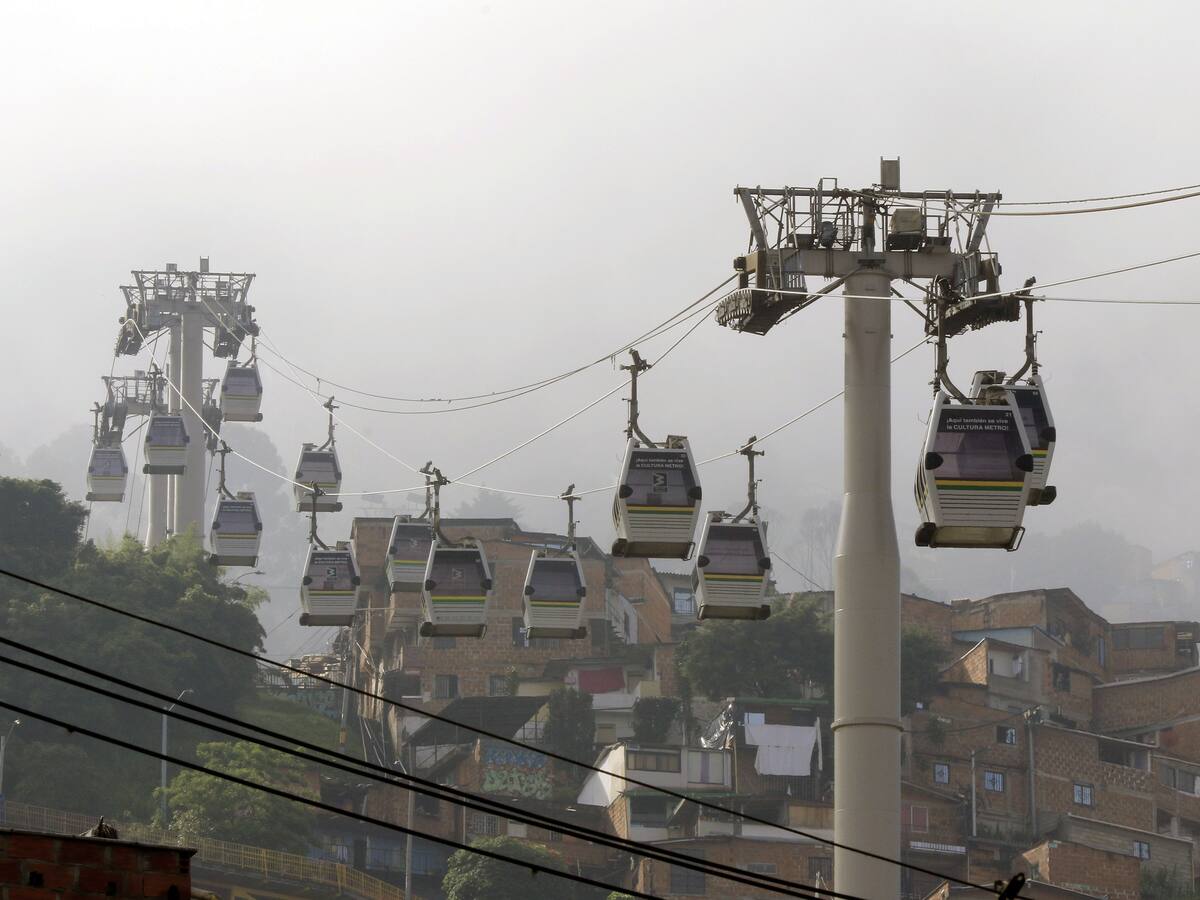 El viernes 19 de julio reinicia el servicio la línea K del metrocable de Santo Domingo