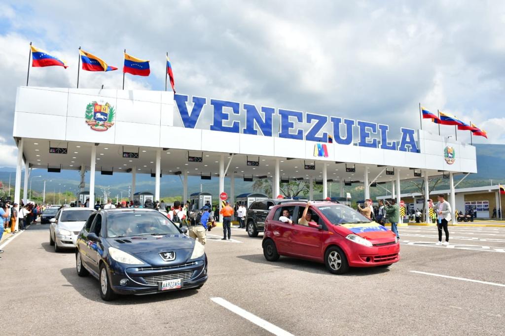 Frontera entre Colombia y Venezuela // Cortesía de MinTransporte
