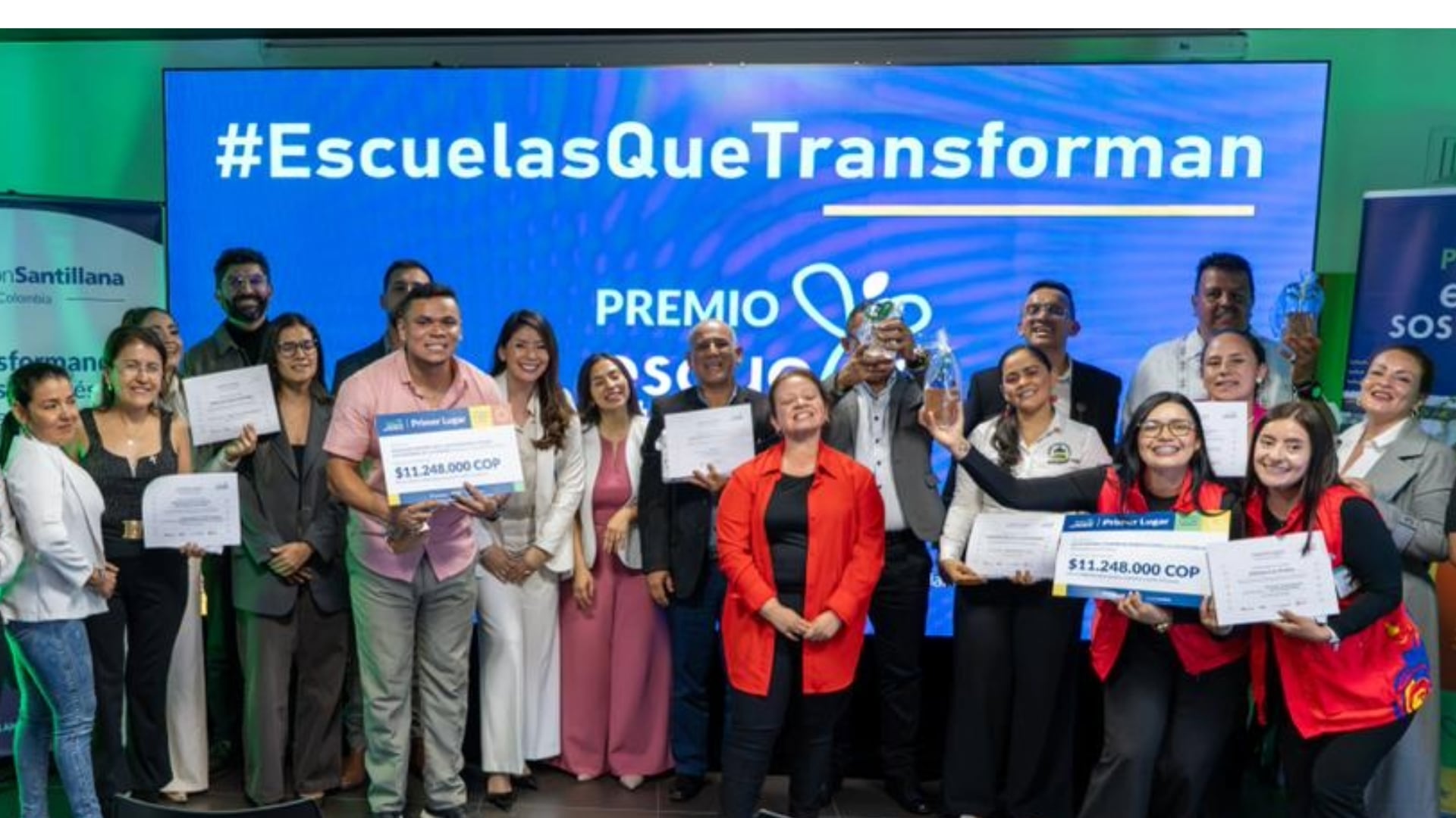 Los Premios Escuelas Sostenibles evalúan propuestas, en su etapa final, de Brasil Mexico y Colombia. | Foto: Alexander Guevara, Fundación Santillana