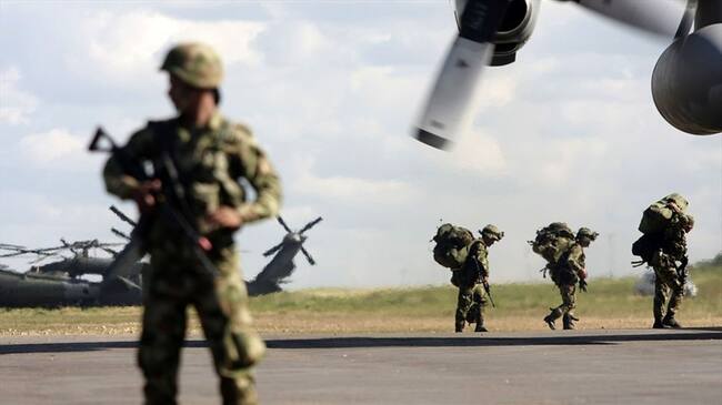Fuerzas Armadas. Foto: Colprensa